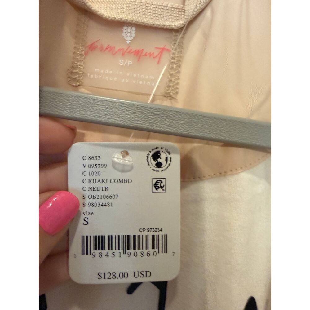 NWT Free People On The Go Windbreaker Small Oversized - Picture 3 of 7